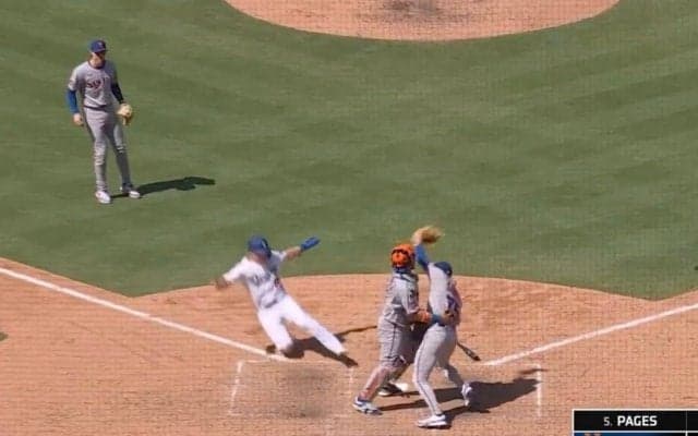 何やってんだよ！ 酷すぎる守備…“まさかの展開”「勝手に自爆」打ち取ったのに… “痛恨ミス”に投手絶望「メッツファン激怒だろ」