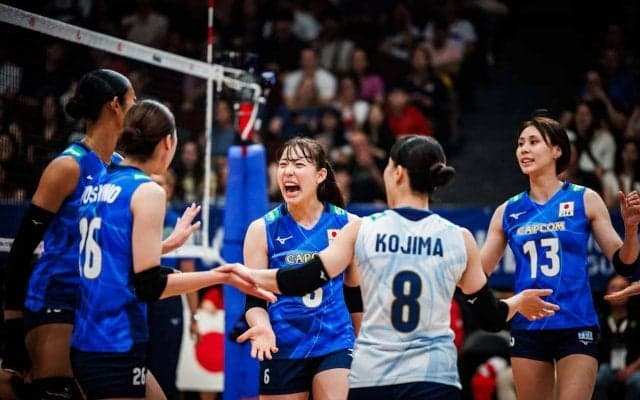 女子日本代表　セルビアにストレート勝ちで開幕2連勝