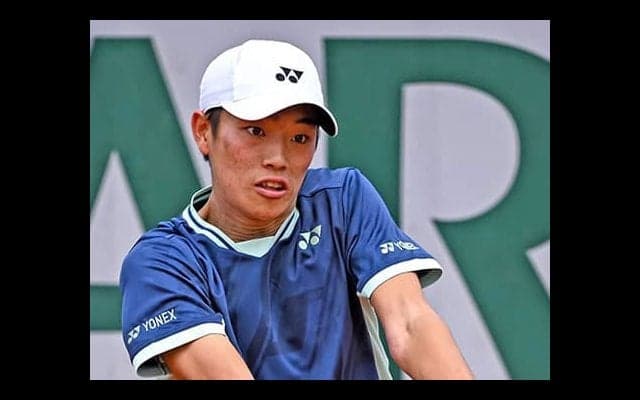  田畑遼 全仏Jr決勝進出ならず 