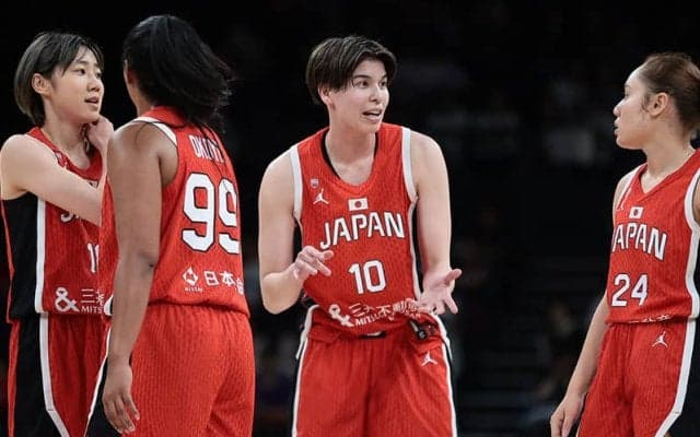 強烈な攻防で上回った日本が53点差快勝！…田中こころ、中村ミラー彩藍ら次世代メンバーが躍動