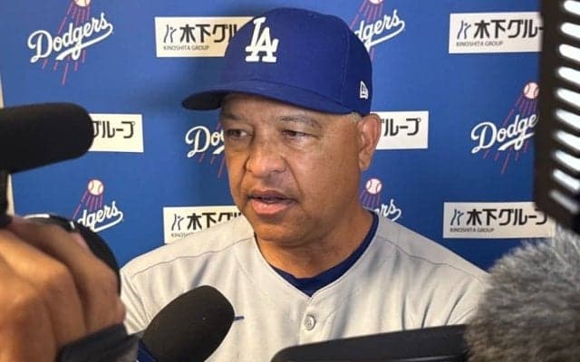 ド軍、6回9K無失点の山本由伸を援護できず　指揮官「生かす方法を見つけないといけない」