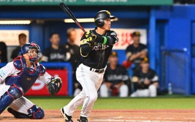 “隠れ首位打者”卒業まで目前…「爆誕くるぞ」　鷹28歳が見せる鬼の躍動が「天才ですか」