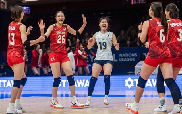 女子日本代表　ドミニカ共和国にストレート勝ちで開幕から無傷の4連勝