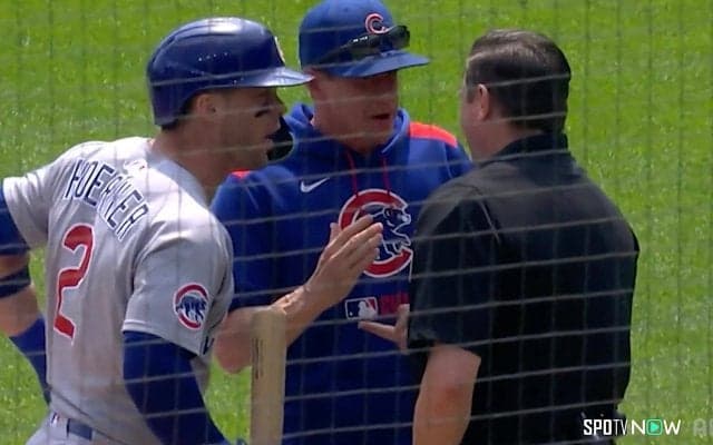 カブス監督も「ゲットアウト！」 球審へ「最悪の日だね」判定に抗議のホーナーと“ダブル退場”の異例事態…疑問残る判定に敵地騒然