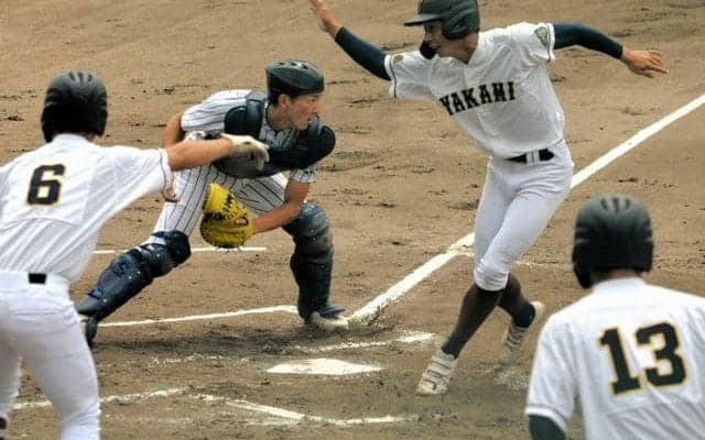 山陰高校野球大会の決勝、矢上が3回猛攻で初優勝　鳥取城北を下す