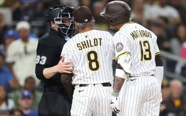 際どい判定にマチャドがブチギレ　パ軍指揮官は苦笑…「ゾーンから外れていた」