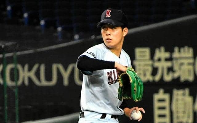 近畿大の野口練が打たれない理由　捕手が知る140キロを生かす魔球