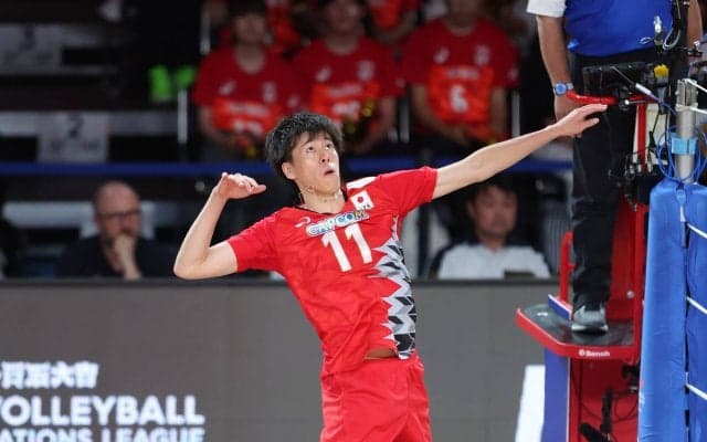 男子日本代表　ネーションズリーグ2025第1週中国大会出場メンバーが決定