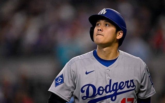 大谷翔平、“異例の事態”で6回途中交代　7戦連続安打も…今季最長8戦HRなし