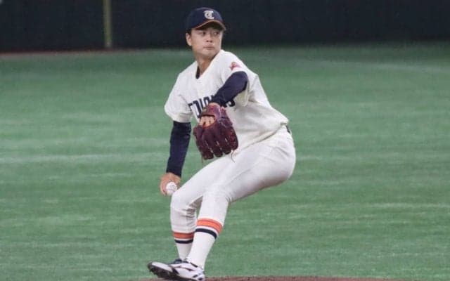 東北福祉大のプロ注目右腕が8回途中2失点の好投！前評判通りの投球を披露【大学野球選手権】