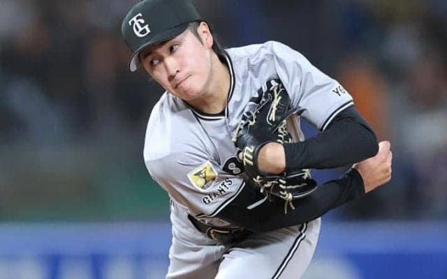 2軍防御率1.06の巨人西舘が今シーズン初先発　期待される長いイニングの投球