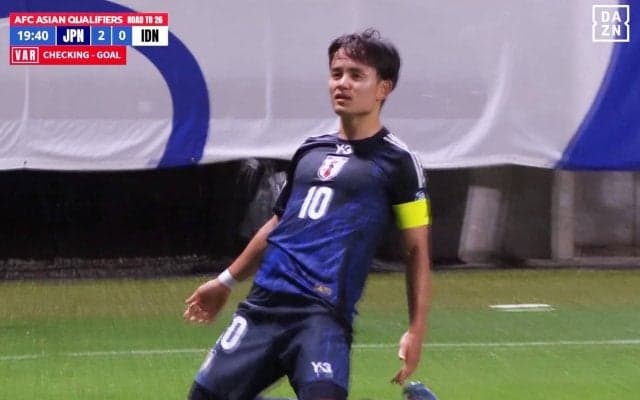 「一線を画す存在」久保建英、海外メディアから絶賛の嵐！「クライファートを沈めた」「重要性の高まりを強調」インドネシア戦で超絶ゴール＆アシスト