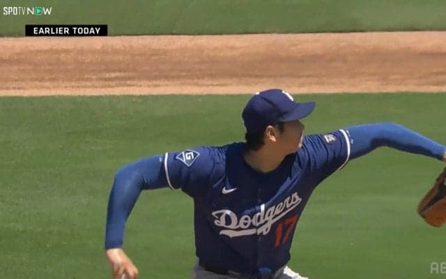 「えぐい曲がり方」大谷翔平、“二刀流”復帰へ！3度目のライブBP内容にファンもドン引き「もうエグいスイーパーも投げれるんだ」