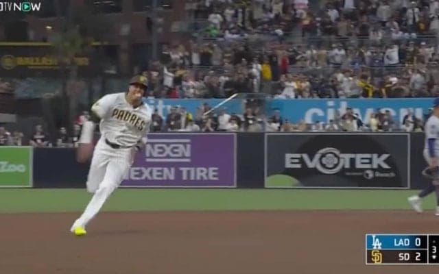 どうなってんだよ！ パドレスの暴れん坊・マチャド、まさかの“ガム噛み爆走”が話題に「ハラハラするわ」「これはビビる」