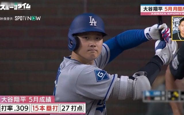 「翔平さんは異常！」大谷翔平、HR量産の要因は「手首の向き」がカギ？絶対に真似できない“構え”に注目