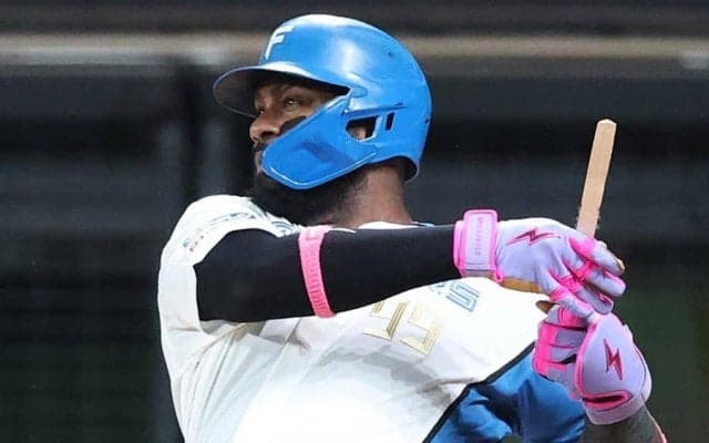 4安打4打点の爆発の裏で…ハム助っ人に“ライバル”からの助言　魚雷バットに対応できたワケ