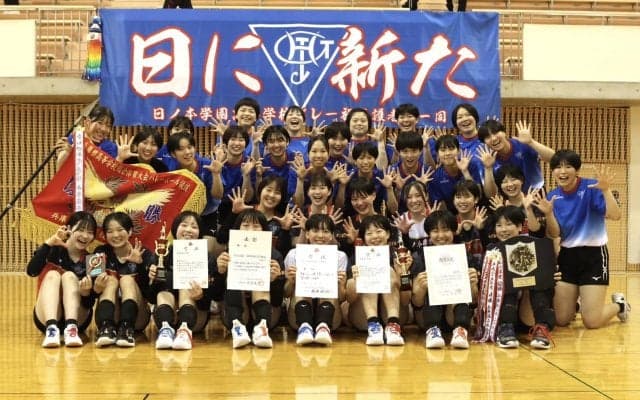 日ノ本学園高が7年ぶりのインターハイへ 姫路南高時代に春高ベスト4の桐原監督も涙