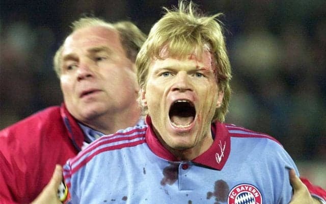 オリバー・カーンに「神」が宿った2001年CL決勝　ゴール前のすさまじい圧力に相手は皆おじけづいた