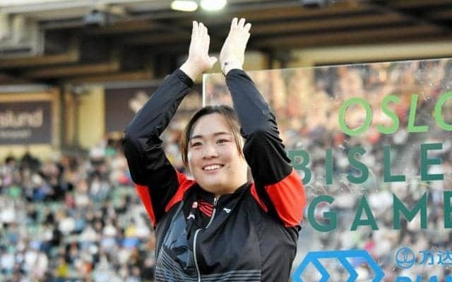 北口榛花がDL今季初優勝　シーズンベストに「正直、ほっとした」