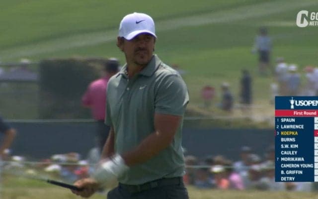 【動画】ブルックス・ケプカが3位発進　4番では超ロングパットを沈めてイーグル