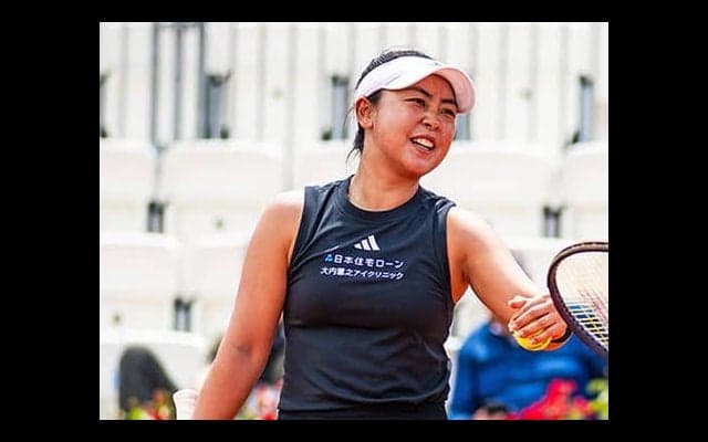  穂積絵莉ペア 逆転負けで決勝進出逃す 