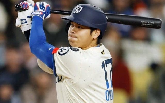 大谷翔平、11試合47打席ぶり24号　メジャー250号へ王手…今季7度目の先頭打者弾