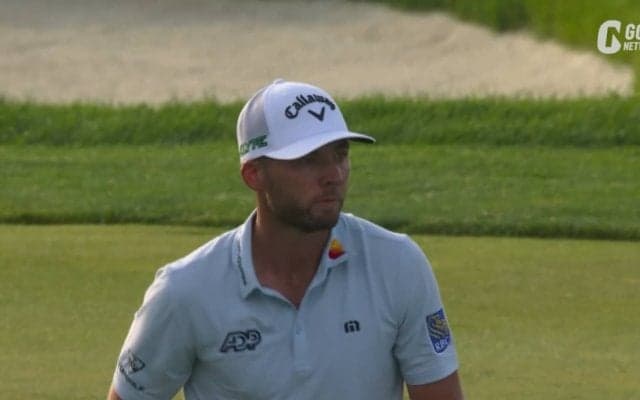 【動画】サム・バーンズがメジャー初制覇に王手　要所のベタピンショットでギャラリーを沸かす