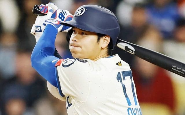 大谷翔平、待望の11戦ぶり24号ソロ！同地区ライバル対決で今季自己ワースト47打席ノーアーチの沈黙破る　MLB通算250号に王手