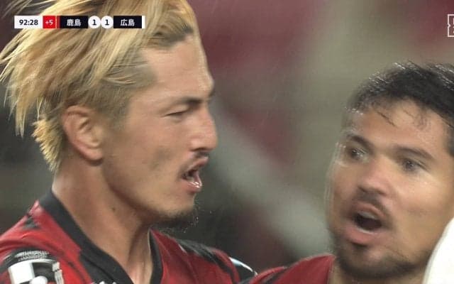 嘘だろ？鈴木優磨、チームメイトの“煽り”を制止「自分は煽るくせに」「その役回りもできるの？」紳士的振る舞いがSNSで話題「マジで憎めない」