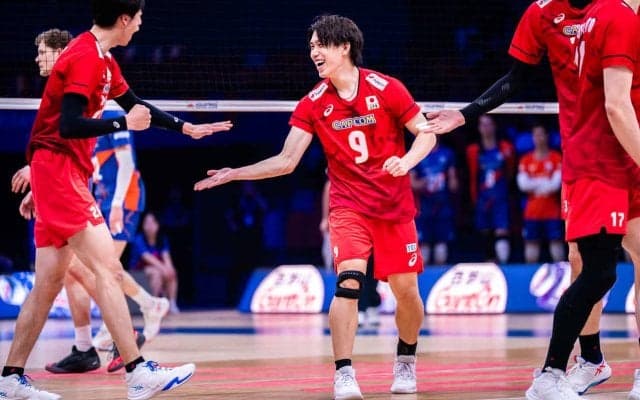男子日本代表　オランダにストレート勝ちで中国大会は3勝1敗