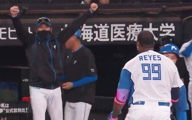 日本ハム、最大7点差を追い付く　9回2死2点差も…レイエスが大仕事、新井監督は呆然