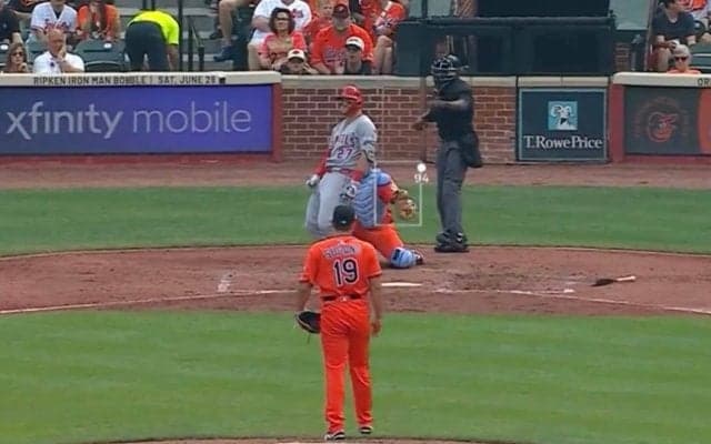 マジかよ！ 菅野智之の高速魔球→エ軍トラウトに“異変”… 動きがおかしくなる「ドン引きやん」“見逃し三振”リアクションが話題に