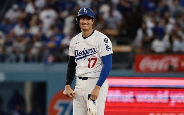 大谷翔平の“フリフリ”が「かわいい」　663日ぶり登板→適時打後のリアクションが「楽しそう」