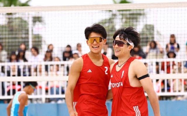 水町泰杜がビーチバレージャパンの都予選を突破。今季を戦う日本人ペアは明治大の黒澤孝太に