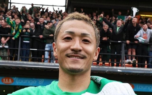 セルティックで今季33ゴールの前田大然 ゴール後のヒザスライディングは「息子の影響」