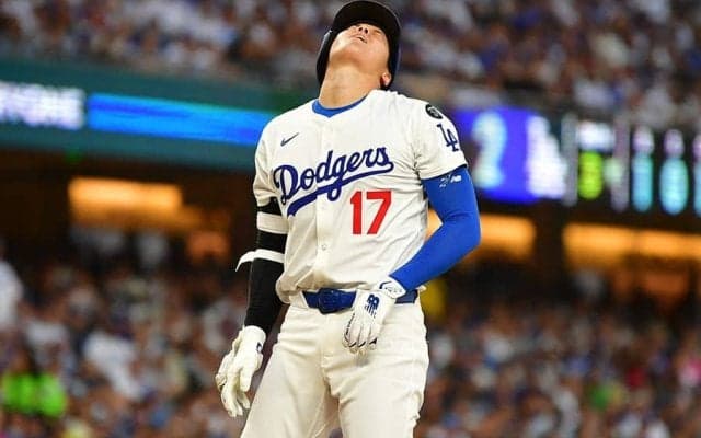 大谷翔平の死球は「意図的かと」　直前にはタティスJr.が…ファン激怒「あからさま」