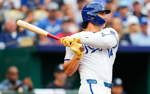 “大谷翔平2世”がMLB初アーチ　ボール球捉え豪快弾…敵地騒然、マイナーで無双の新人