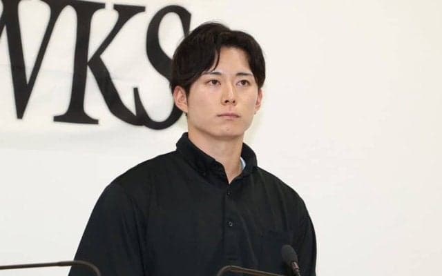 鷹・川口冬弥、「突然の出来事」で支配下入り　育成6位の25歳苦労人「感謝の気持ち」