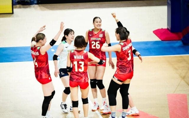 女子日本代表　イタリアにフルセットの末に惜敗し今大会初黒星