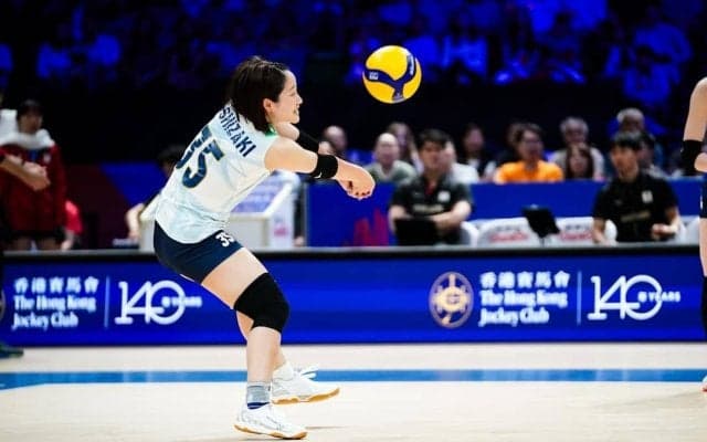 女子日本代表がVNL2025第2週大会のメンバーを変更　福留慧美に代えてタイ戦出場の西崎愛菜を登録