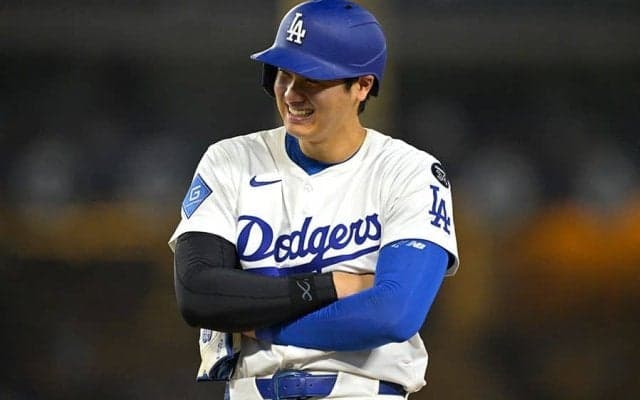 死球が「来るとわかっていた」のに…　元CY賞投手が感心、大谷翔平は「完璧なプロ」