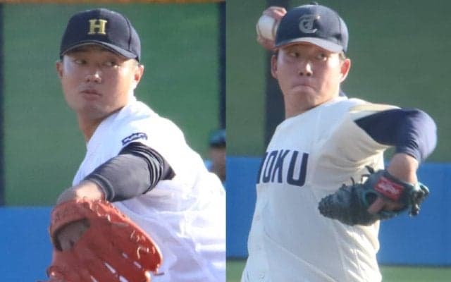 大学ジャパン入りかけたし烈なサバイバル！今秋ドラフト候補の剛腕が初日からアピール！【大学日本代表候補合宿】