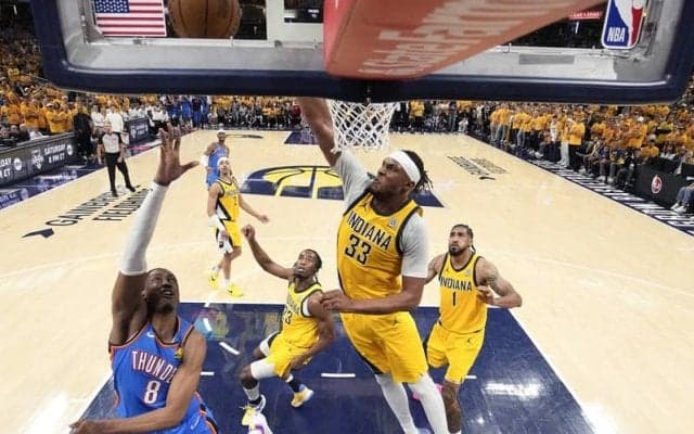 ペイサーズのマイルズ・ターナーが今年のプレーオフでNBA史上初のスタッツラインをクリア