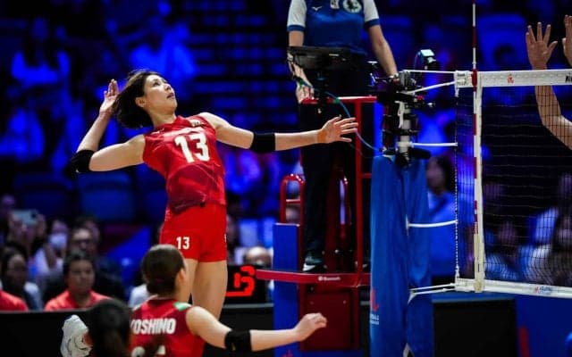 女子日本代表　チェコをストレートで下し連敗脱出