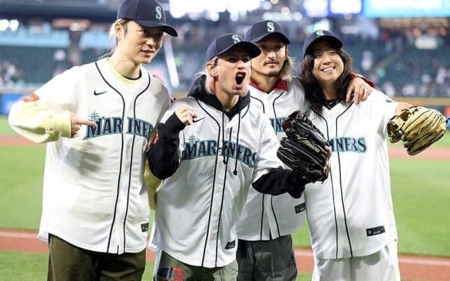 イチローの“聖地”に「誇りです」　日本の大物アーティスト、MLBの雰囲気は「クレイジー」