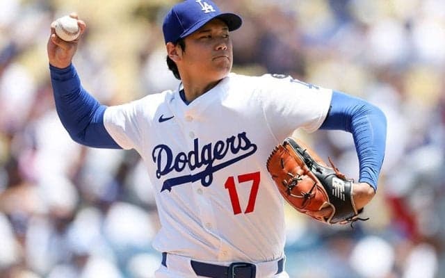 大谷翔平、最速159kmで1回無失点降板　ベッツ失策でピンチも連続K…1球ごとに歓声