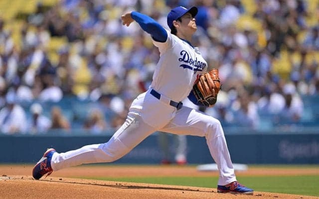 大谷翔平、今季2度目の二刀流で669日ぶりホームラン＆二者連続三振と躍動　ドジャースも快勝で4カード連続勝ち越し