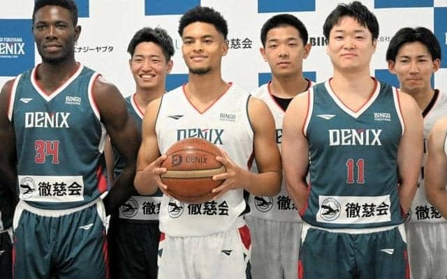 最短でBリーグへ　「びんご福山デニックス」新体制発表　経験者補強