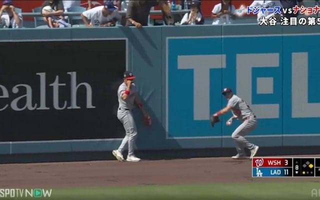 多分入ってたよな…大谷翔平の26号レビュー検証弾で「最も近い目撃者」が悟りの仕草！？ 判定前にHRを予見した“グラウンドの証言”