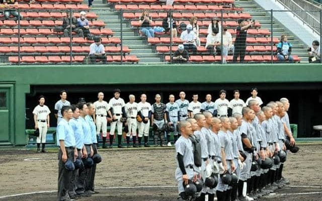 元プロ野球選手の監督から教わった連係で団結　森・八雲の井筒主将
